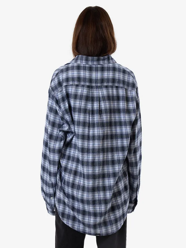 THRILLS Friendly Service Flannel Shirt - ICEBERG