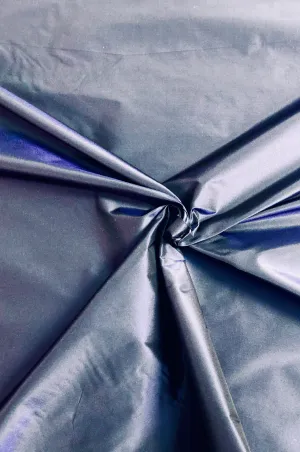 Twilight Blue Taffeta Silk Fabric