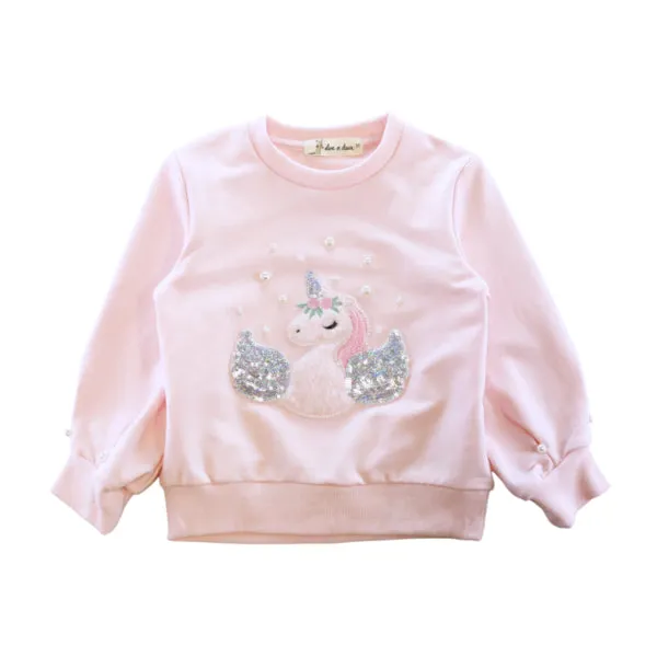 Unicorn Loungewear Set - Pink