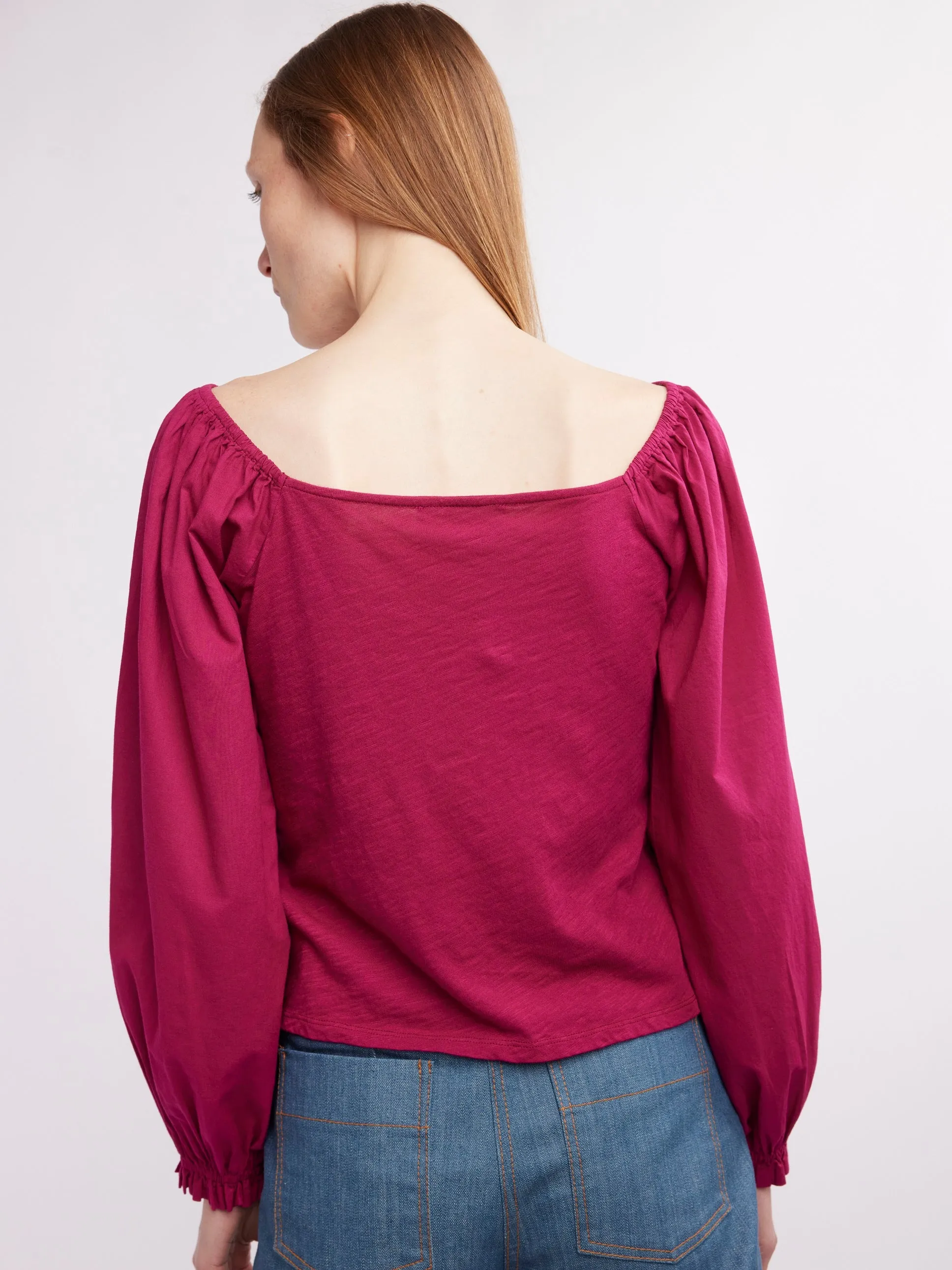 Vivian Square Neck Tee